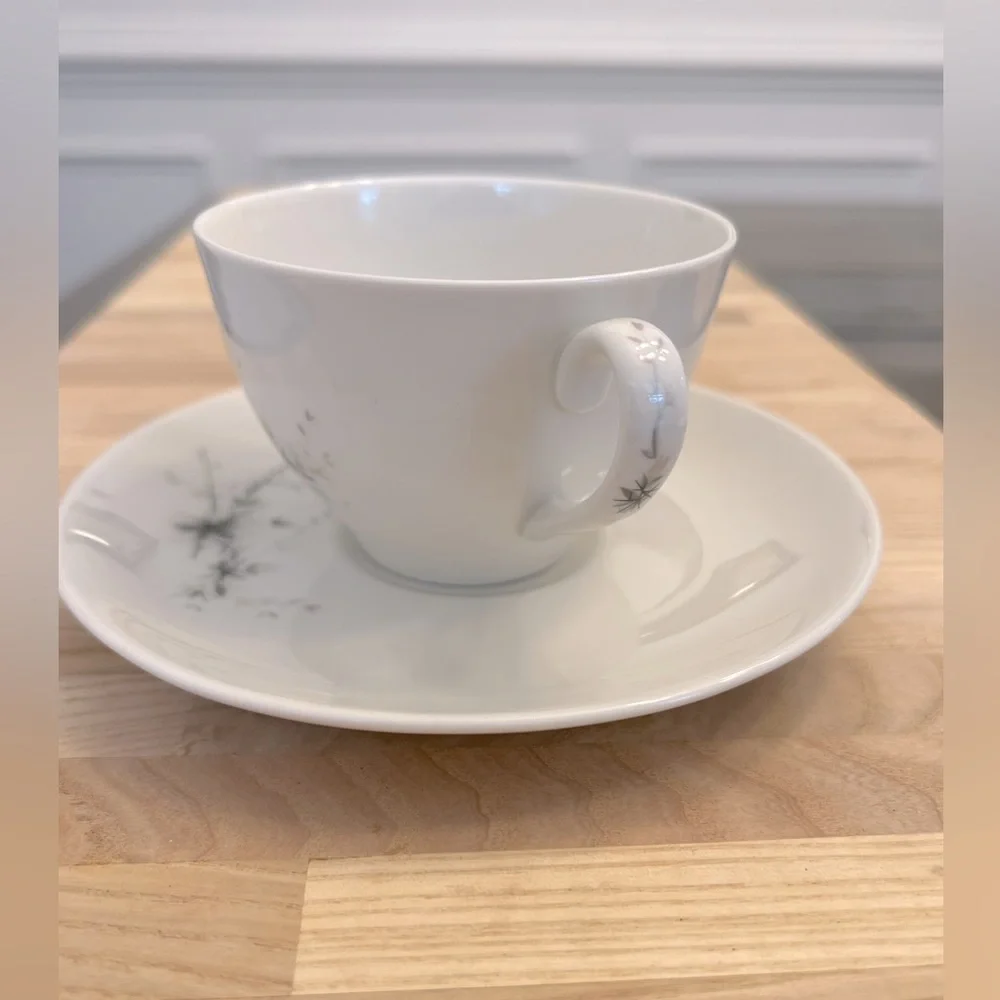 Royal Doulton Tea Cup and Saucer Set in Greenbrier Motif Rare